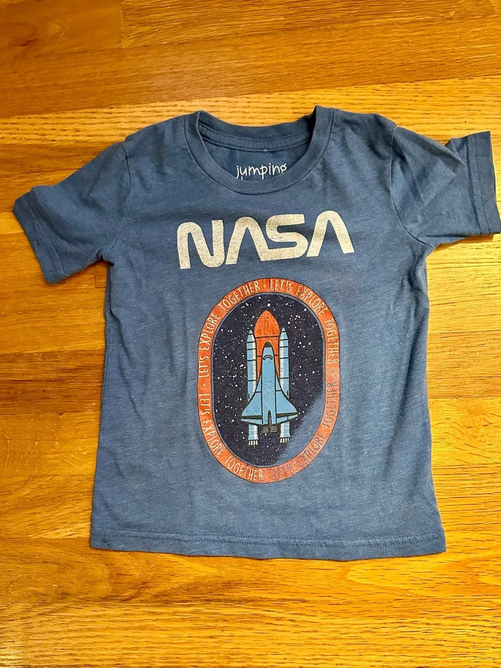 Jumping Beans NASA short sleeved t shirt boy’s size 3T